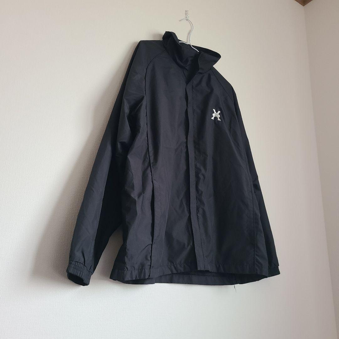 希少 JUMB0333 ジャンボ尾崎 ナイロンジャケット　ロゴ　美品　ゴルフ