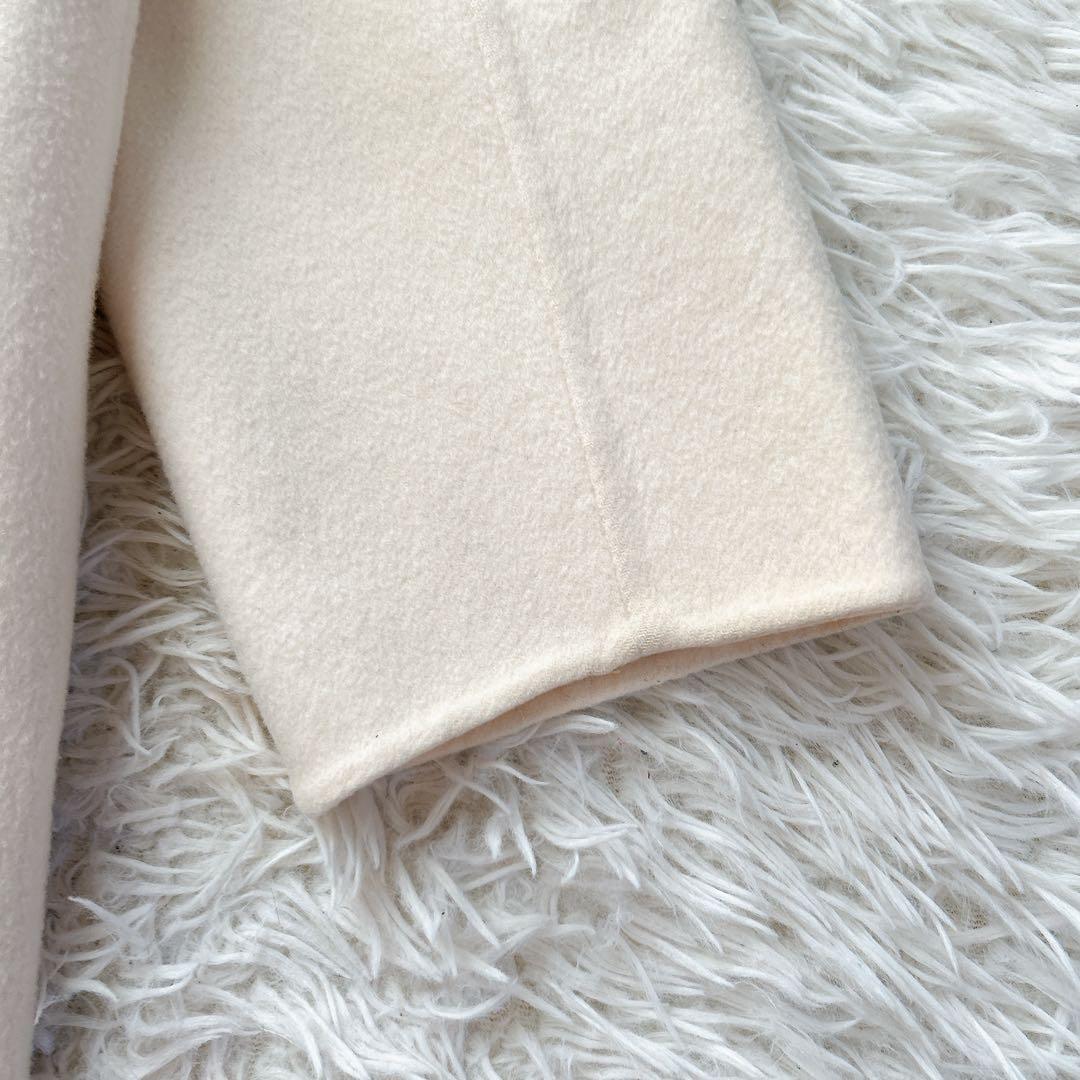 美品 ミューズ ドゥーズィエムクラス　リバーコート　ロングコート　38