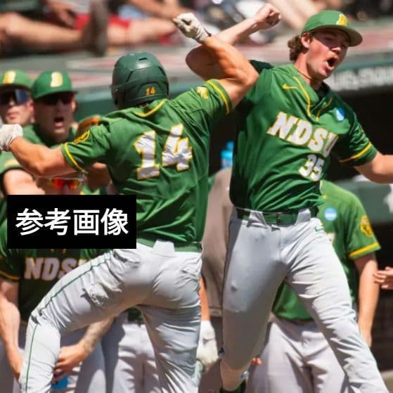 ■美品■希少■NCAA■ノースダコタ■ベースボールシャツ■ユニフォーム■MLB