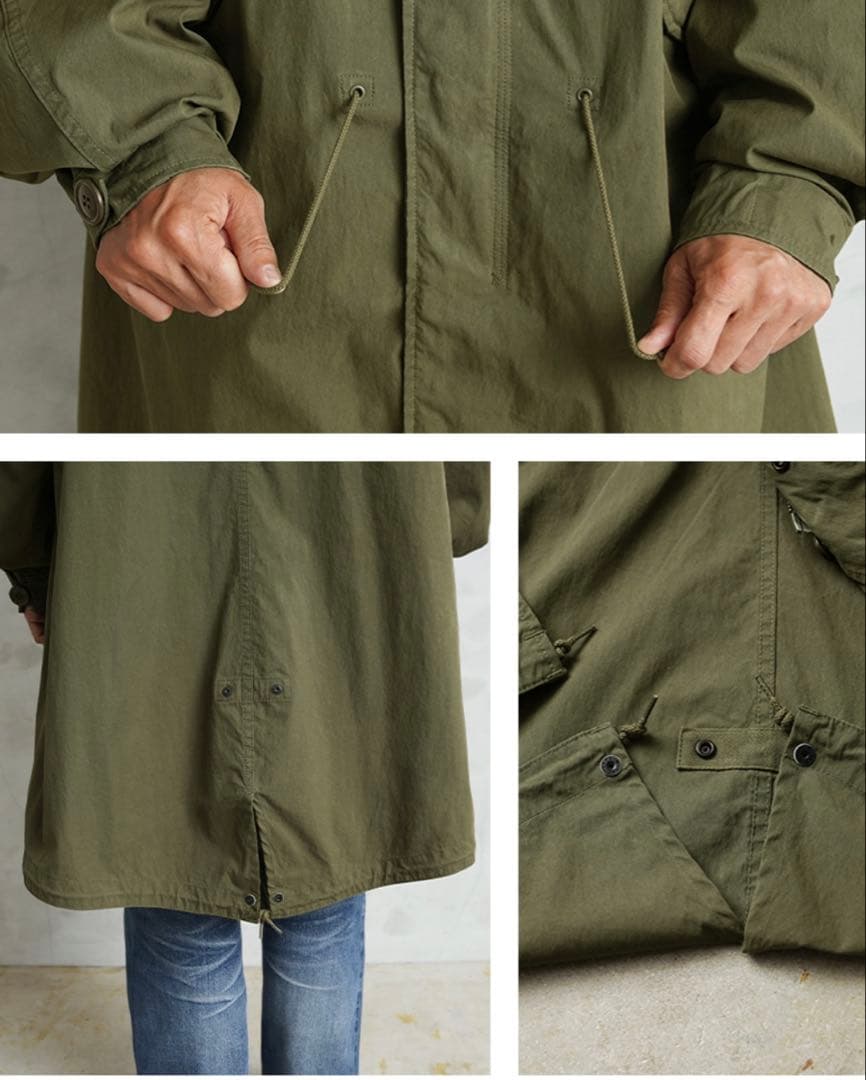 WAIPER米軍 M-51フィッシュテールパーカー モッズコートWP1109 M