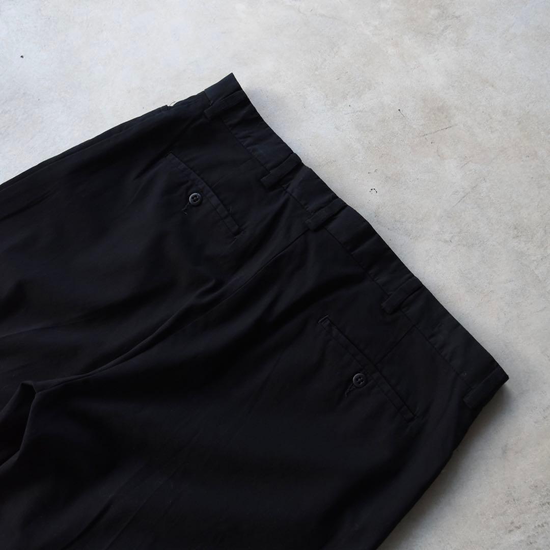 90s ラルフローレン ポロチノ フリスコポケット コットンパンツ黒