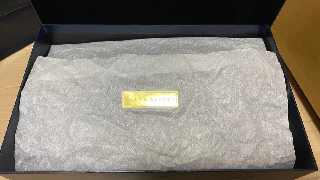 【新品】 Ralph Lauren リバーシブル ウールカシミヤ マフラー