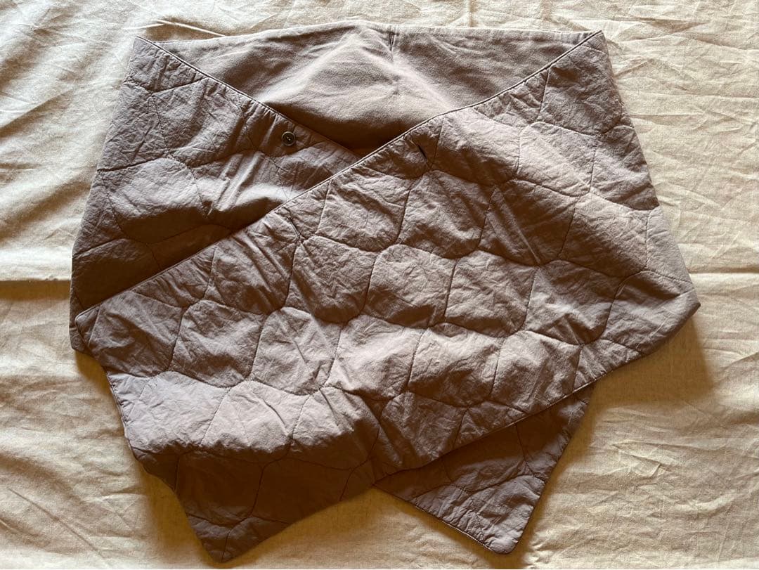 nest Robe CONFECT コットンラミーキルティング ケープ マフラー