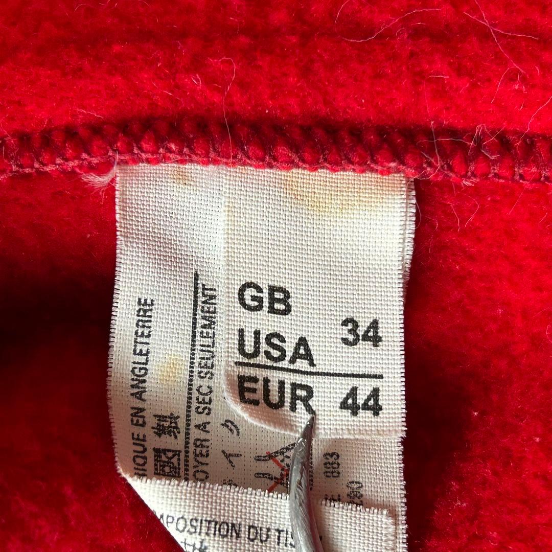 美品 希少カラー 英国製 グローバーオール ダッフルコート 赤 レッド