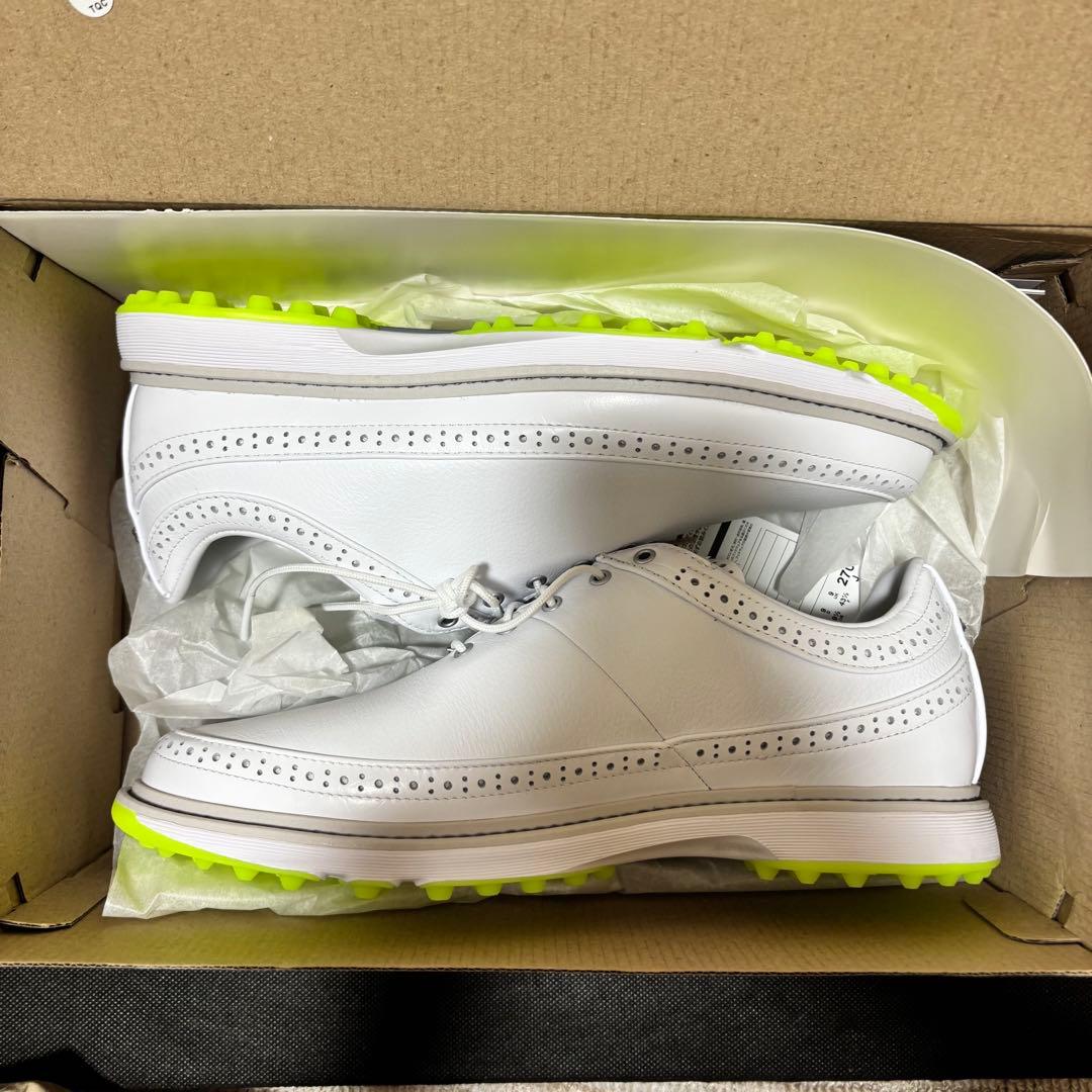27cm adidas Golf MC80 ゴルフシューズ ID4748 白 通販