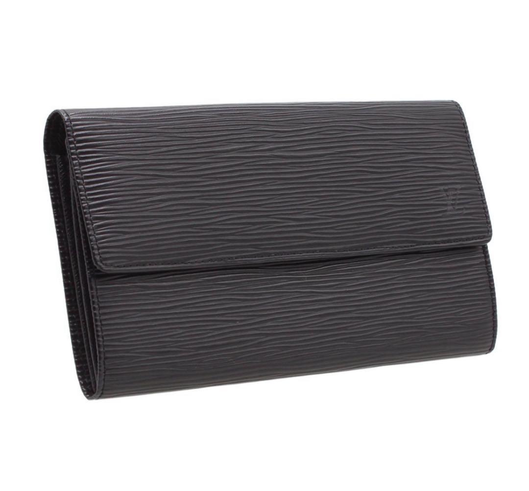 N2612 美品 ルイヴィトン エピ ポルトモネ クレディ 二つ折り長財布