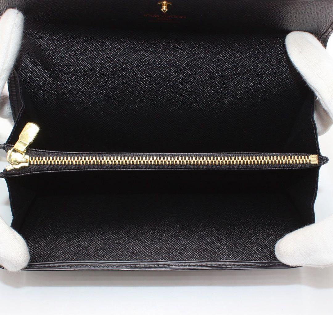 N2612 美品 ルイヴィトン エピ ポルトモネ クレディ 二つ折り長財布