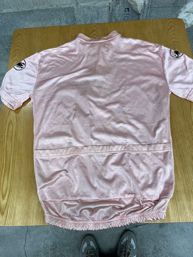 カステリ La Gazzetta ピンク サイクルウェア