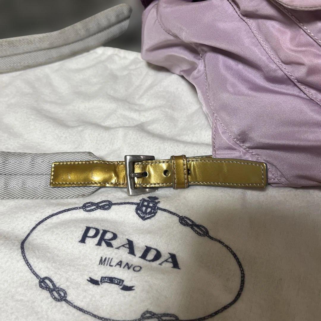 プラダ　PRADA ナイロンリュック　ピンク　バッグパック