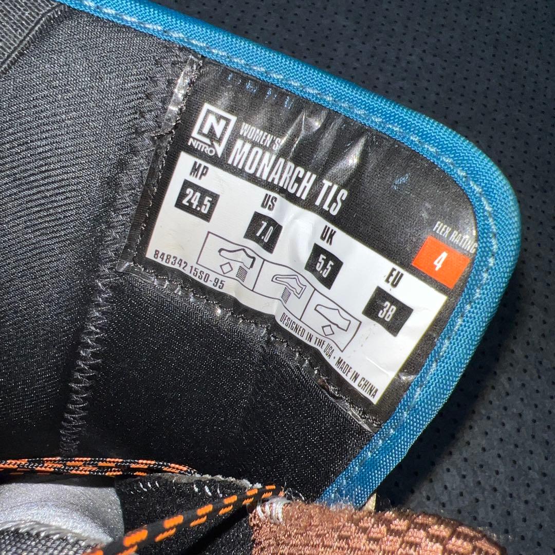 2回使用 レディース 24.5cm NITRO MONARCH TLS ブーツ