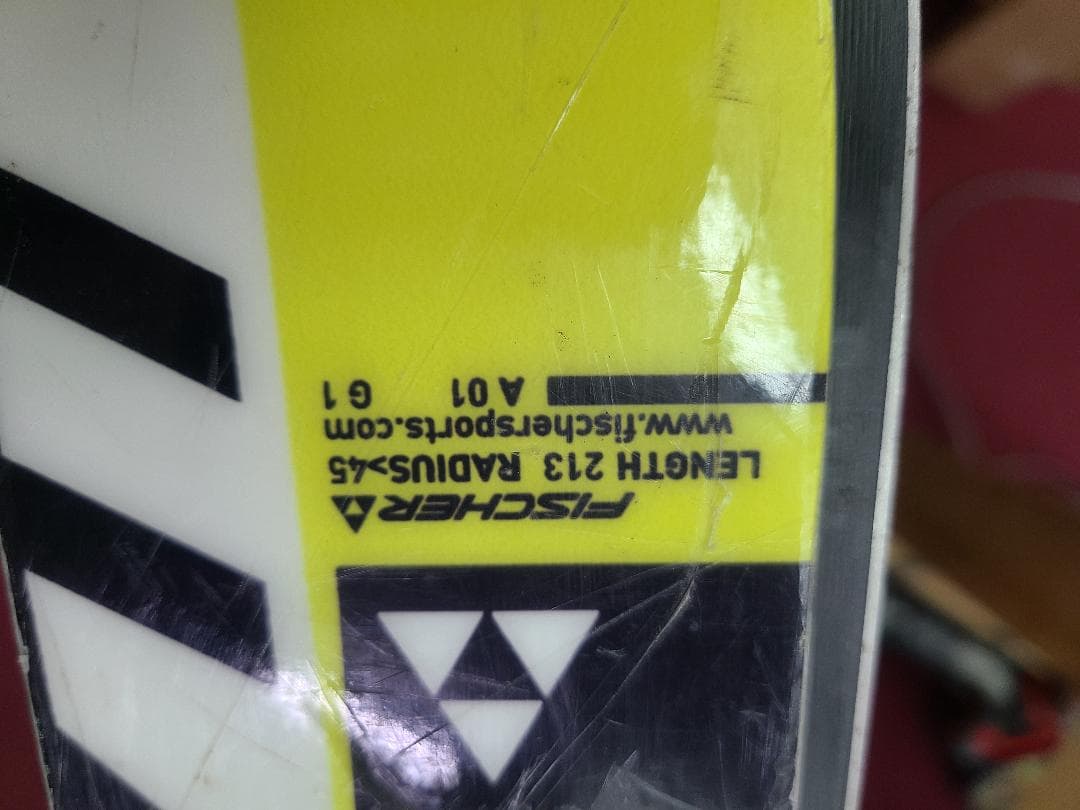 スキー 213 FISCHER WORLDCUP SUPER-G RC4 SG