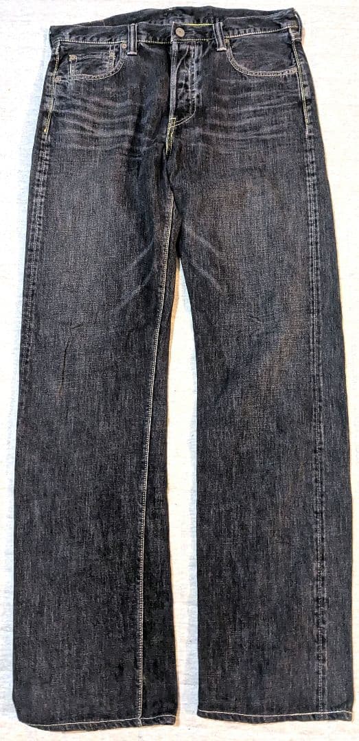 FULLCOUNT フルカウント 1474 ブラックデニム 耳付 W34