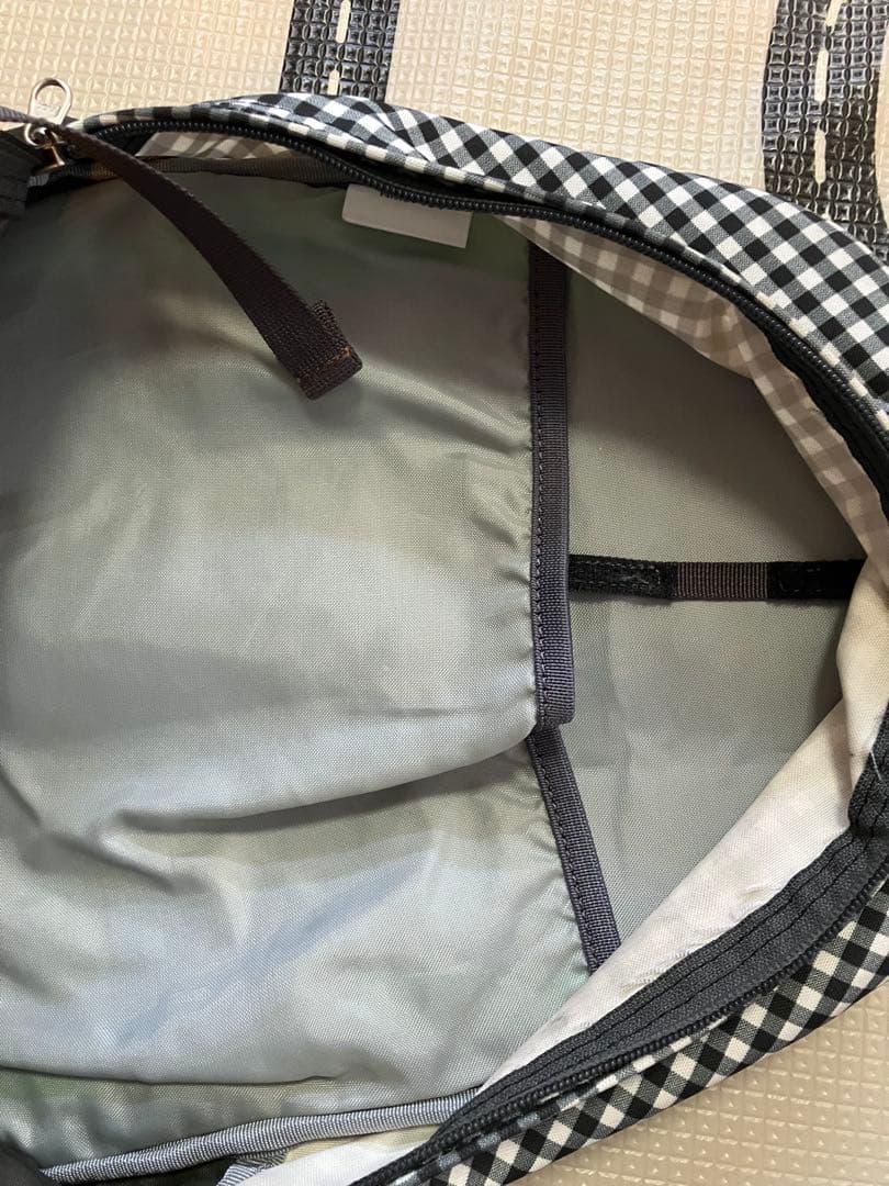 ノースフェイス　ギンガムチェック柄　リュック　バックパック