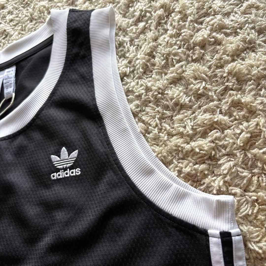 【極美品】adidas アディダス タンクトップ ノースリーブ メッシュ 2XL