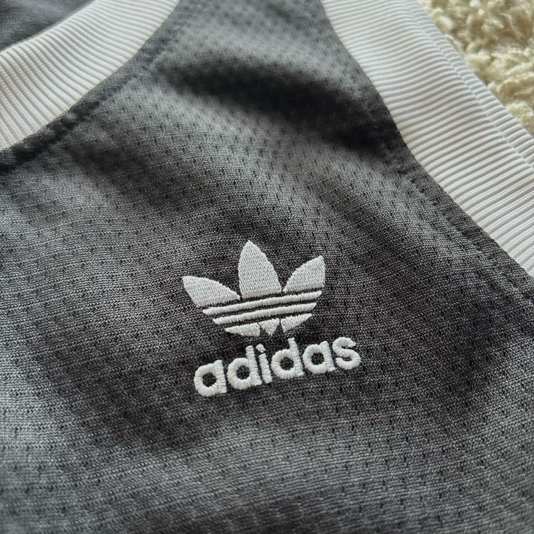 【極美品】adidas アディダス タンクトップ ノースリーブ メッシュ 2XL