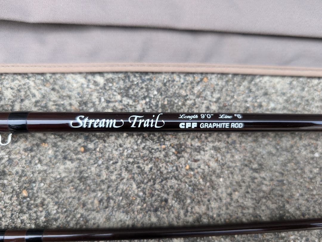 Caps STREAM TRAIL CFF 釣竿 グラファイトロッド