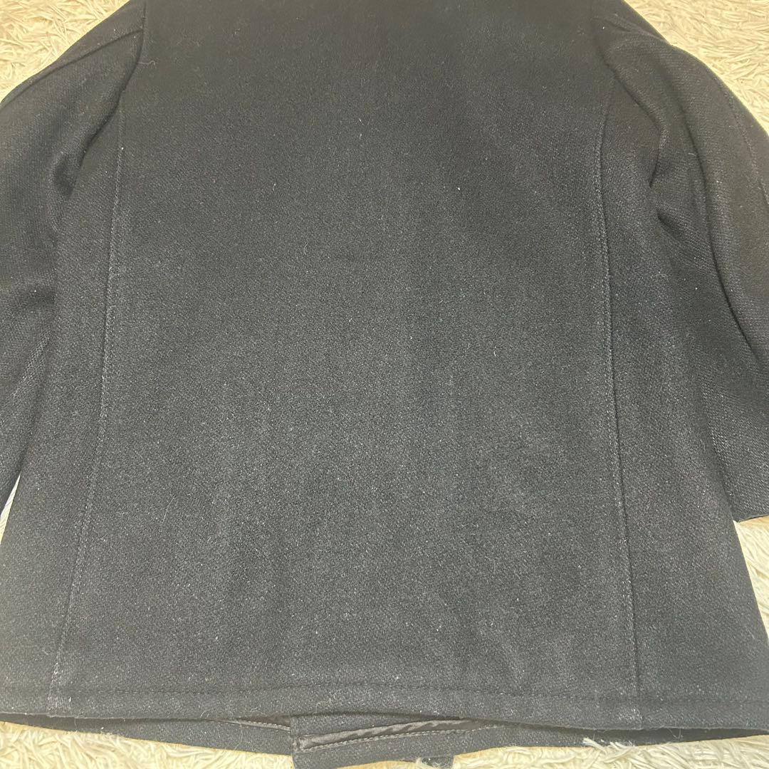 人気商品　SCHOTT Pコート　ダブル　U.S.740N USA製 黒