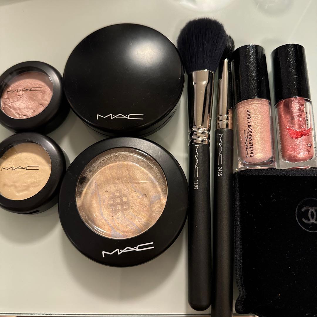 バラ売り可 メイク用品まとめ売りDior Chanel mac 化粧品