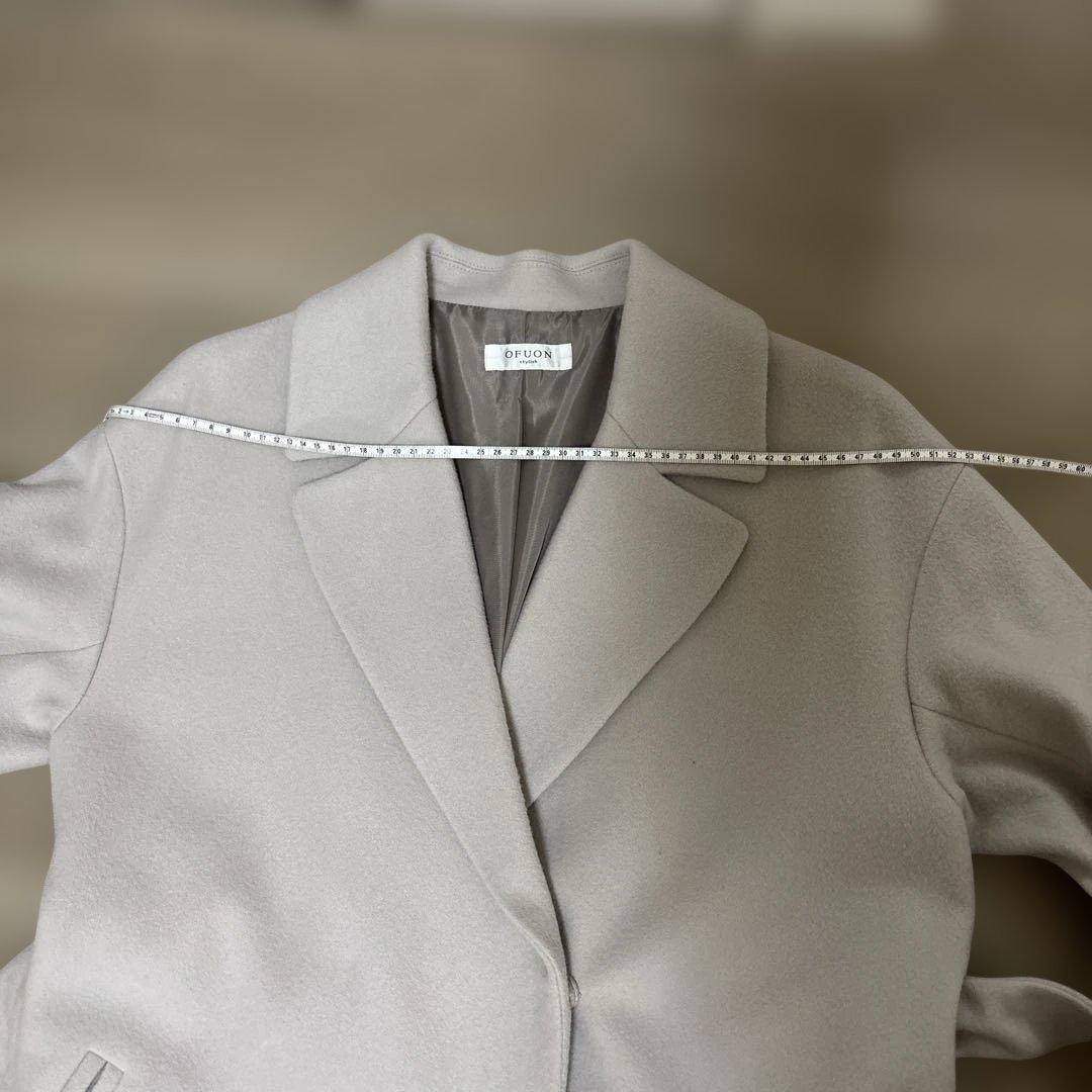 【新品⭐︎タグ付き】OFUON ベージュ ロングコート