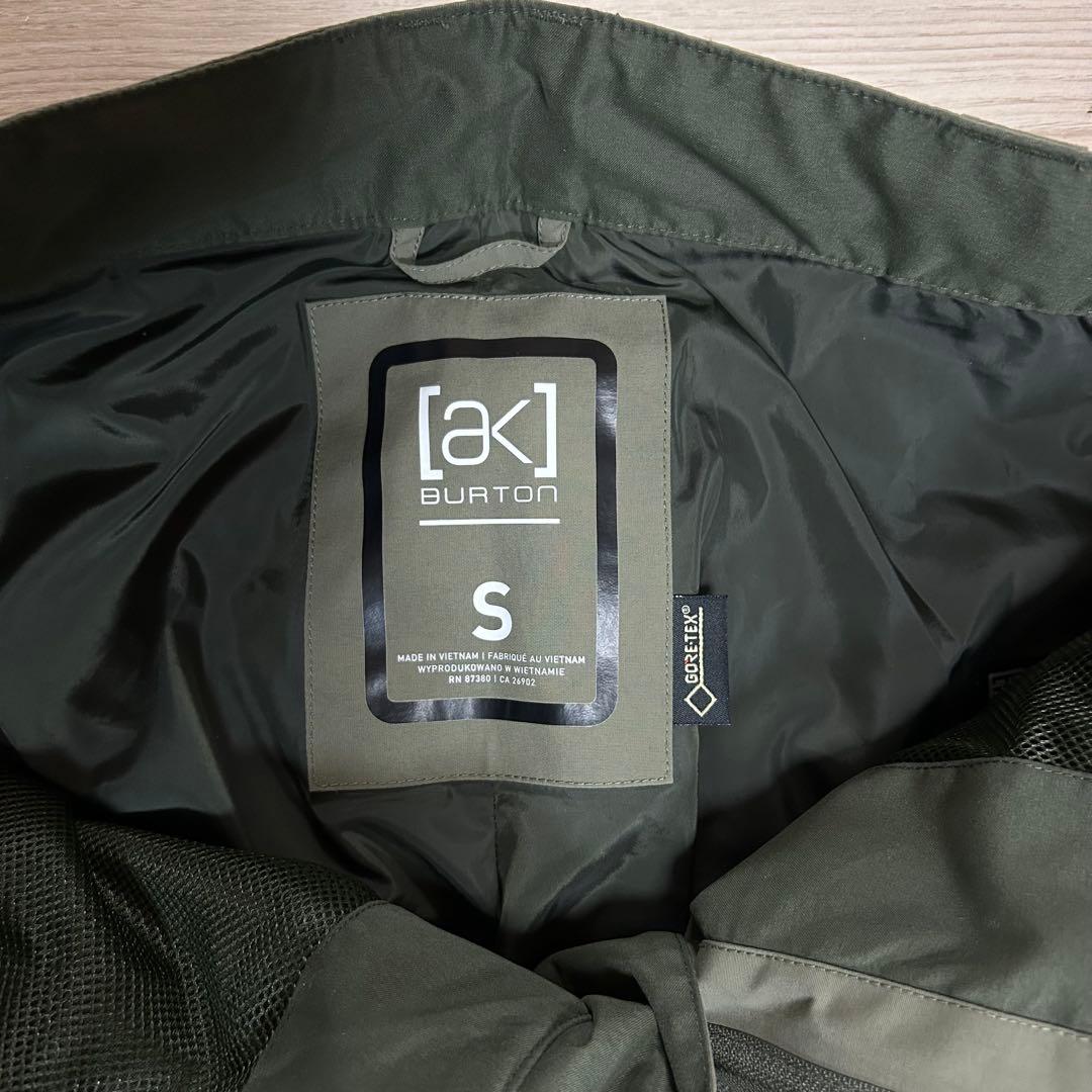 Burton [ak] スノーボードウェア パンツカーキ　Sサイズ