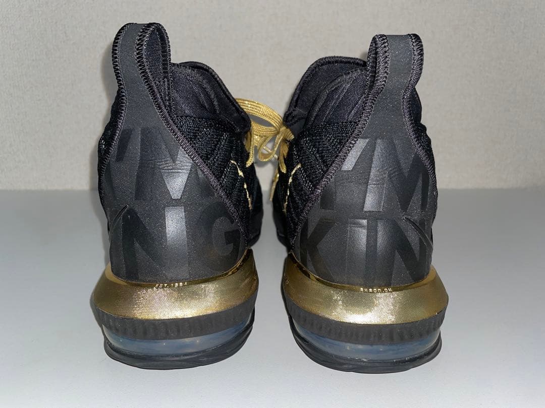 NIKE LEBRON XVI EPレブロン16 EP 黒・金 27.5cm