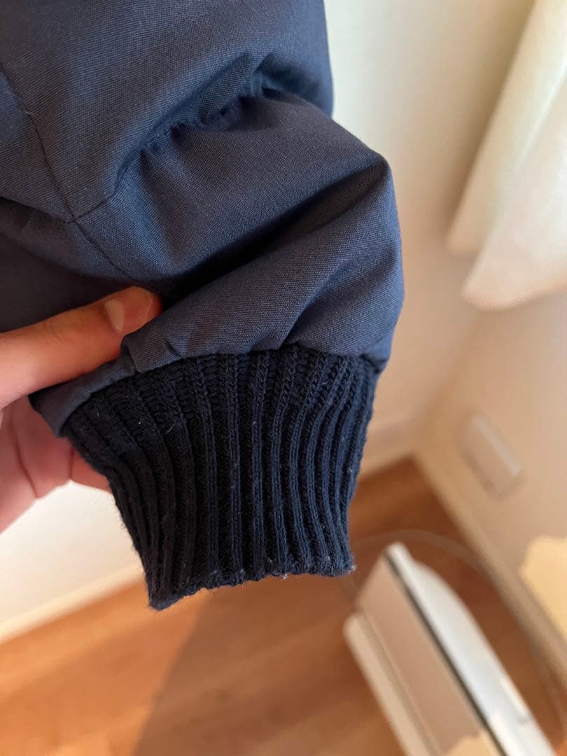 Eddie Bauer 80sダウンジャケット L ネイビー