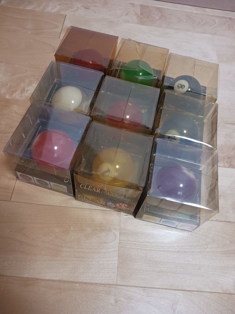 ビリヤード　クリアボール　5.7cm