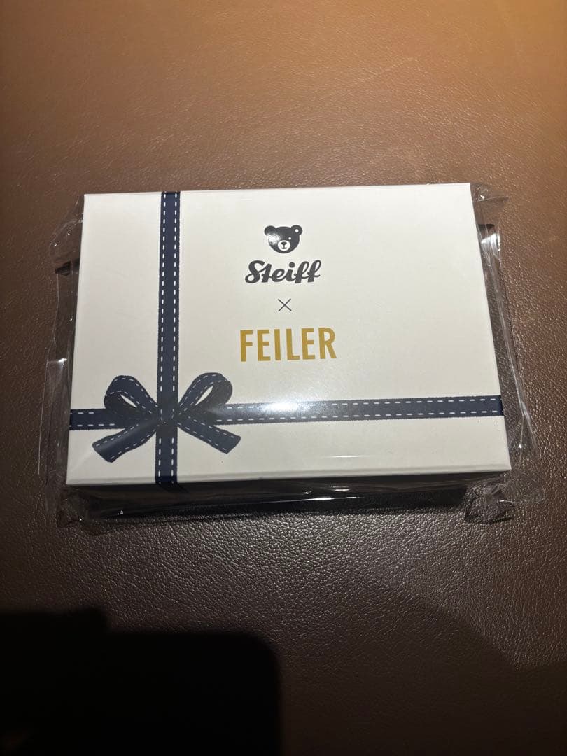 フェイラー× Steiffコラボ ハンカチキーホルダーセット