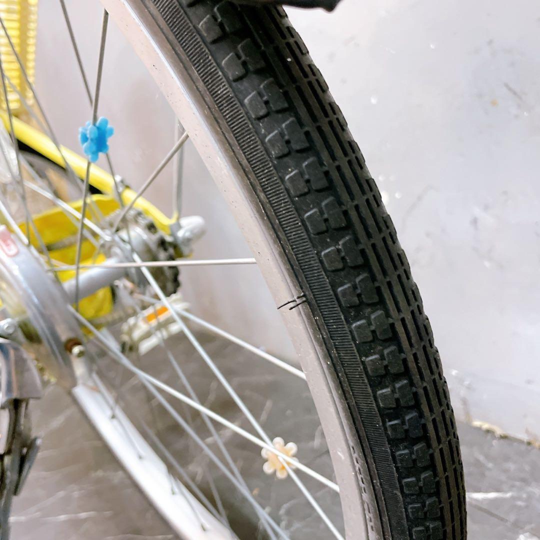 【938】《関西 引き取り》子供用自転車 ブリヂストン ECOPAL イエロー