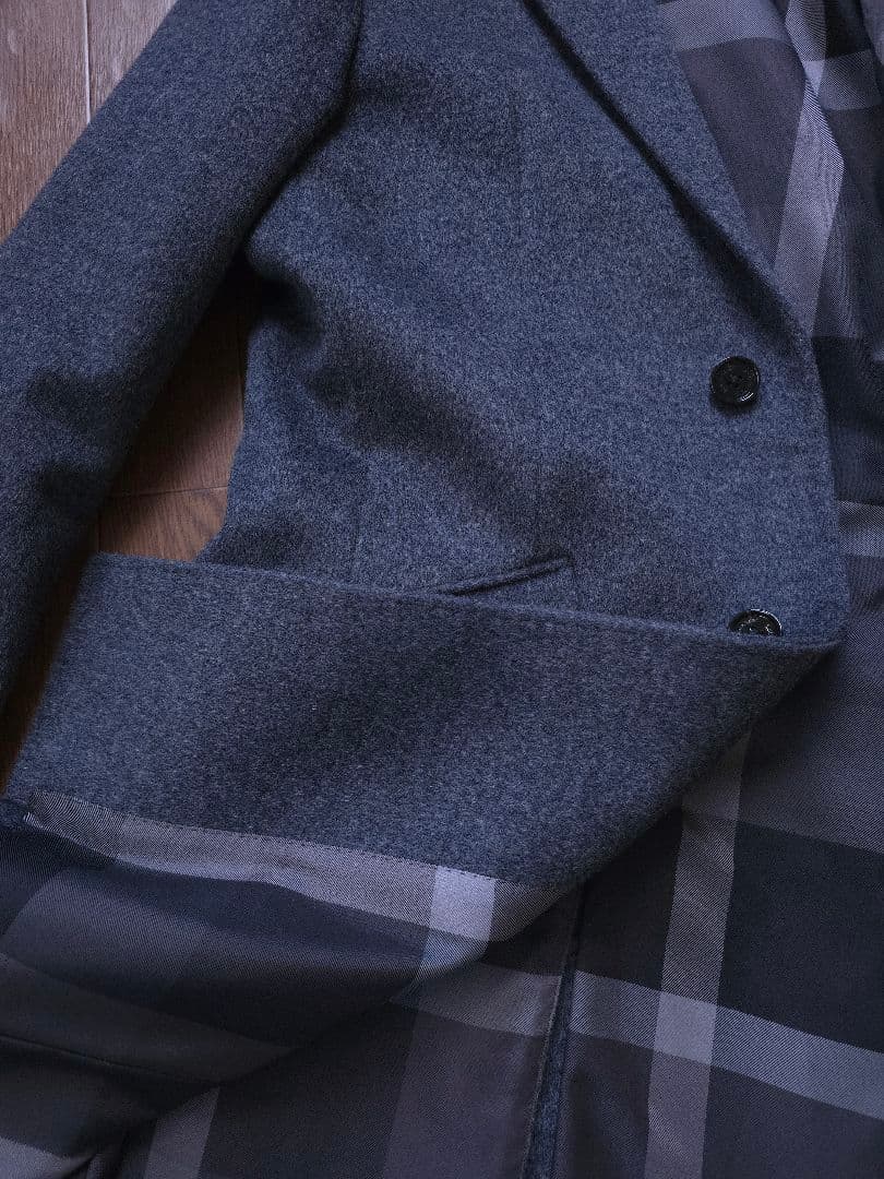 希少 新品未使用 ブラックレーベル クレストブリッジ モダンチェスターコート