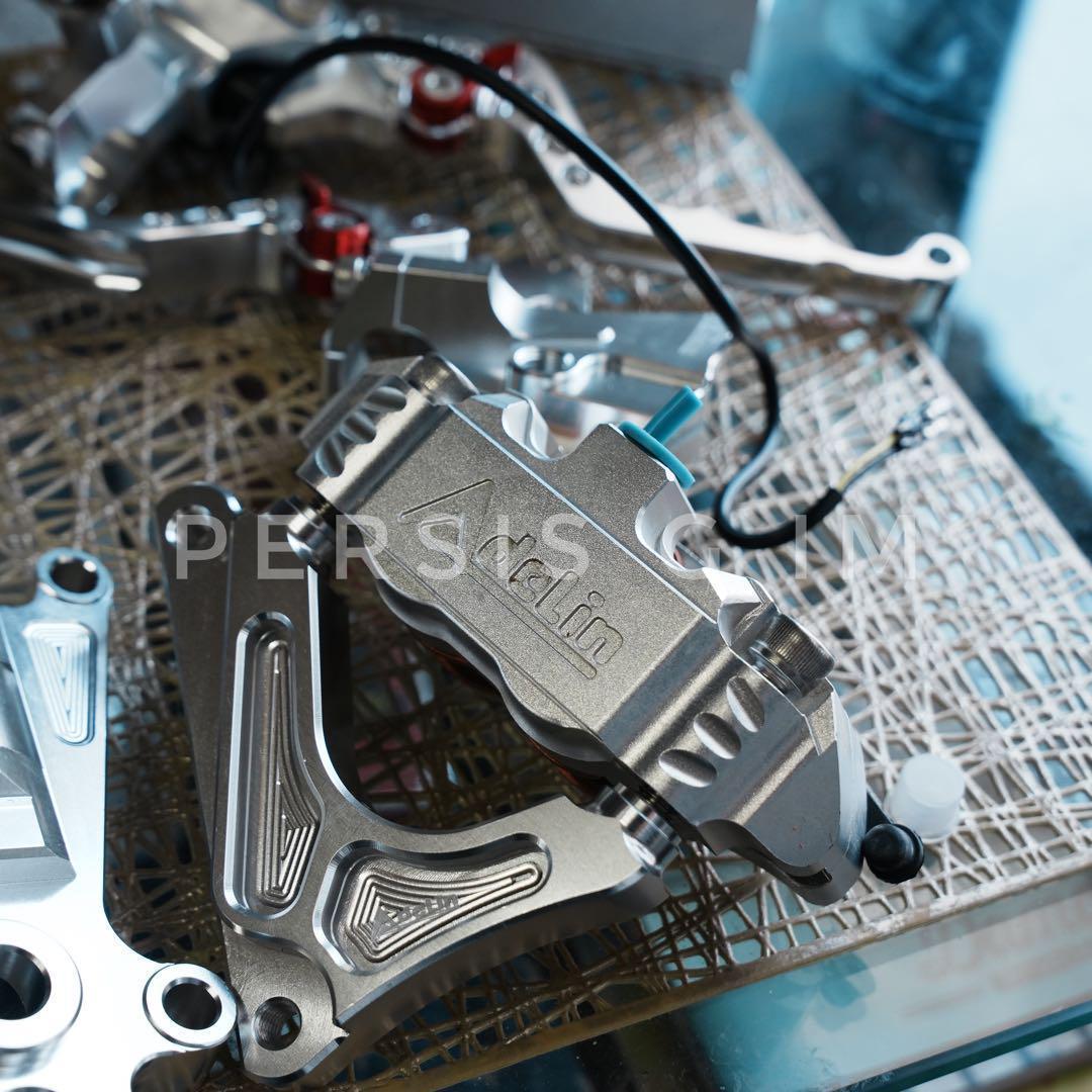 ズーマー フロントディスク化キット 全セット シルバー ruckus スクーピー