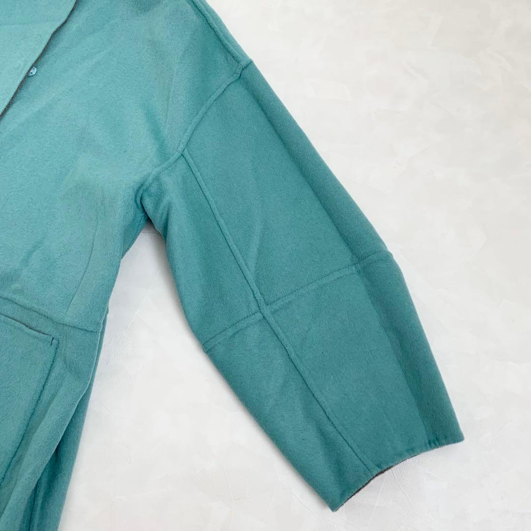 新品タグ付き✨ シンプリシティエ　23AW S120ブレンドリバーシブルコート