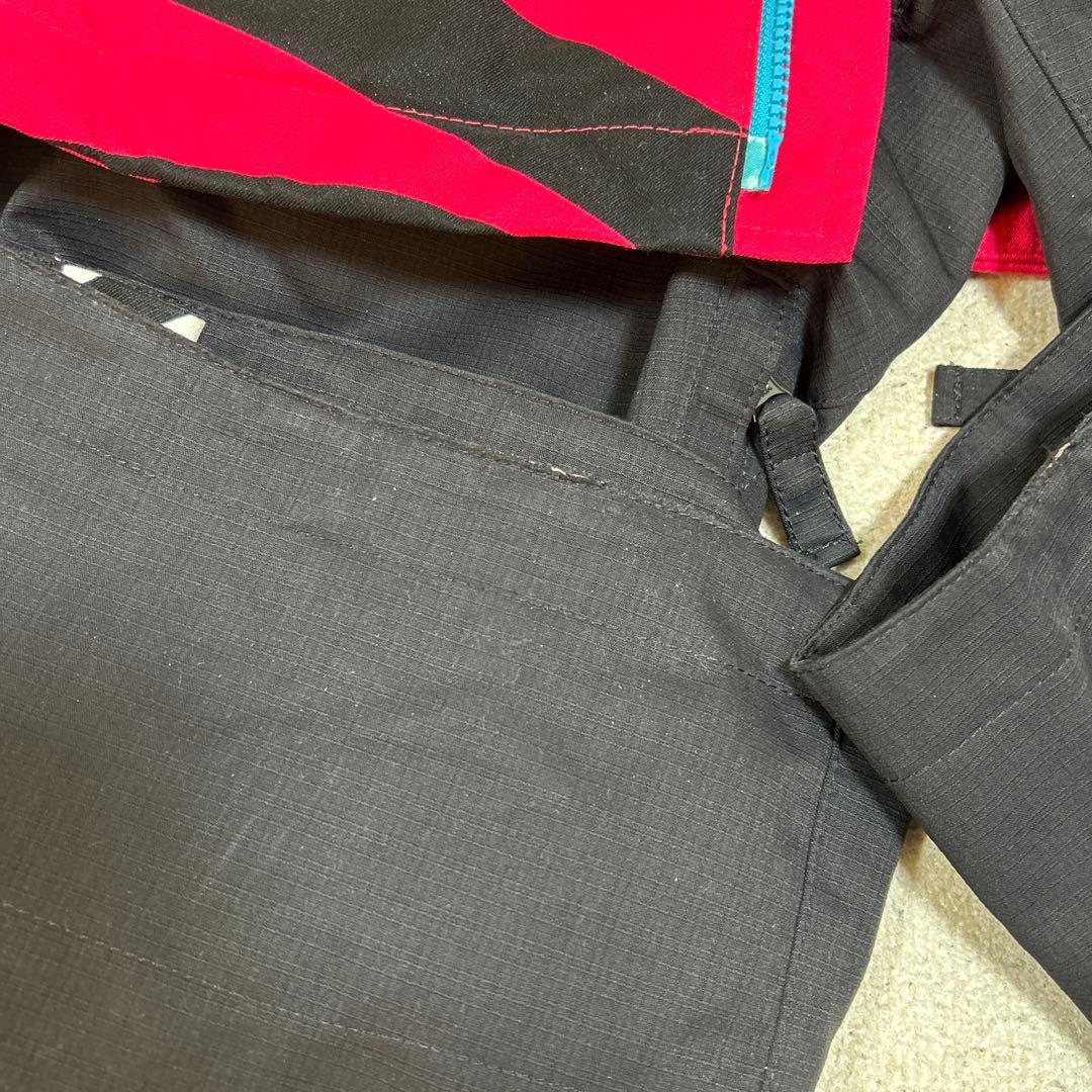 ESTIVOスノーボードウェア 赤黒