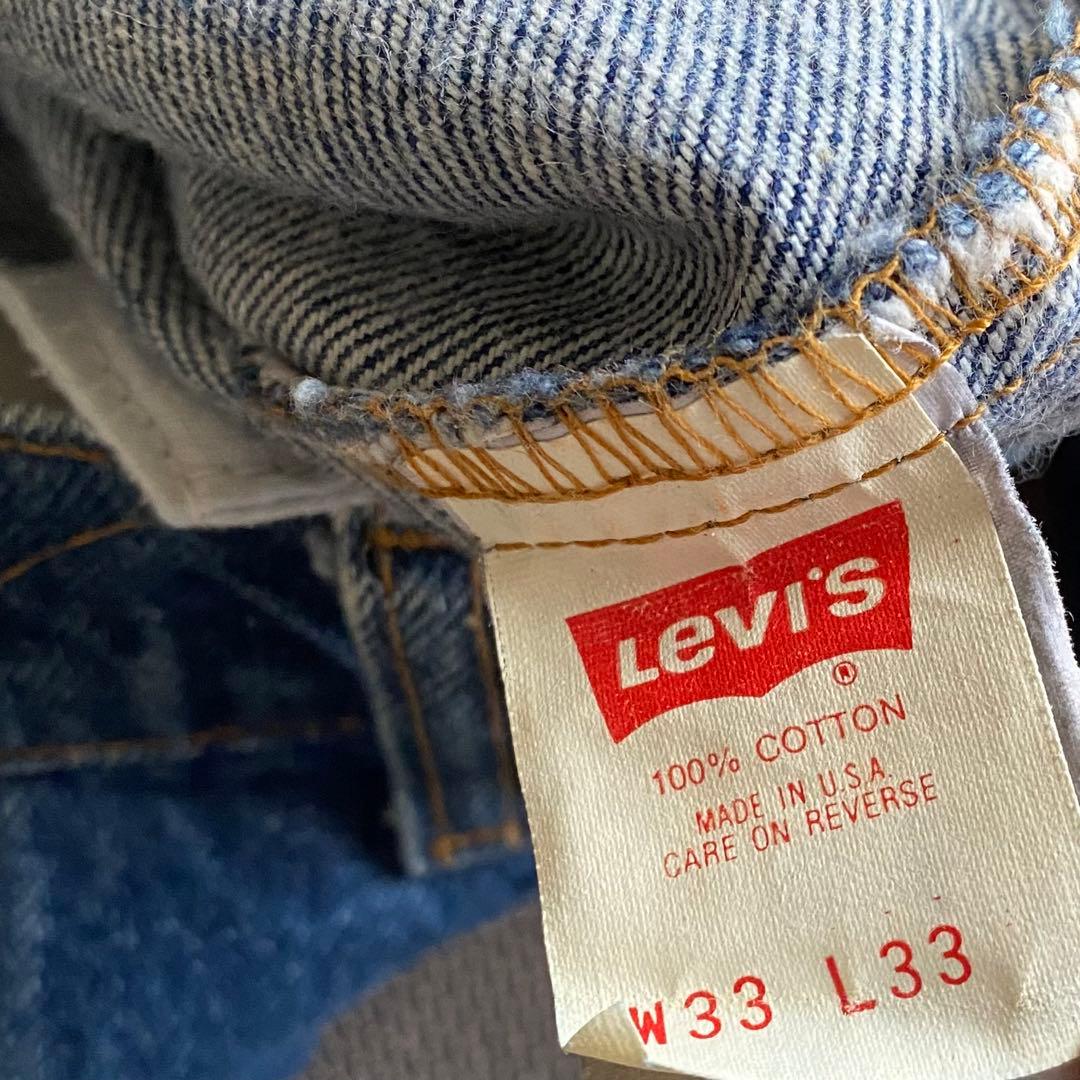 [Levi’s]80s 510 Denim made in USA W33x33