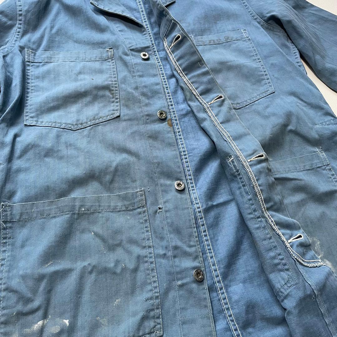 50's K.W.B. MFG. ヘリンボーンツイル ショップコート