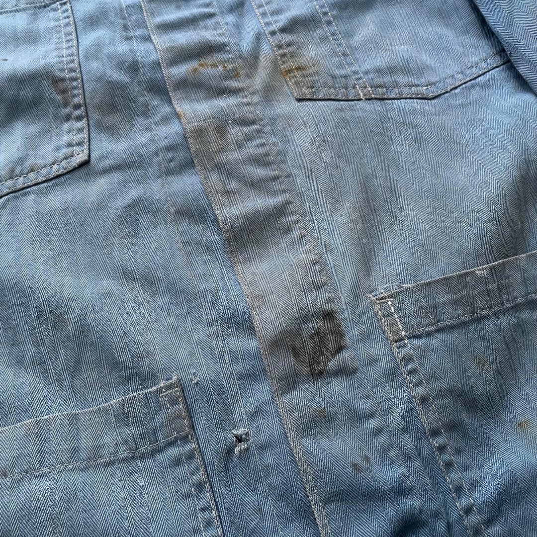 50's K.W.B. MFG. ヘリンボーンツイル ショップコート