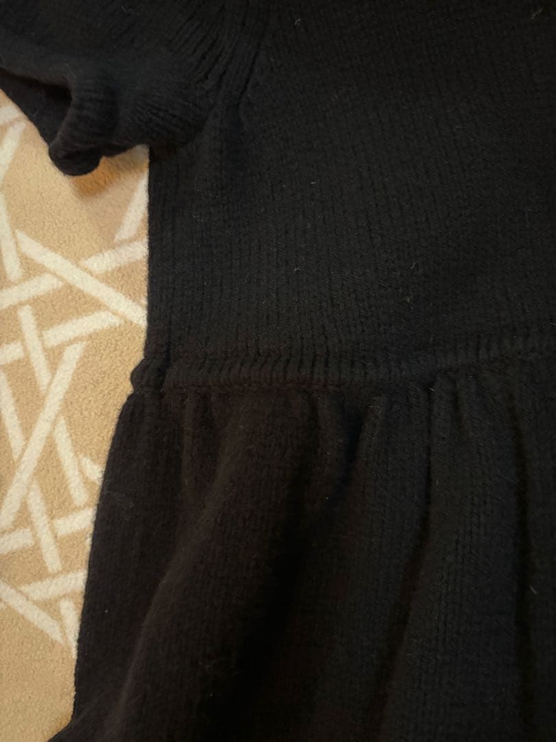 美品-BURBERRY LONDON BLUE LABELウールワンピース