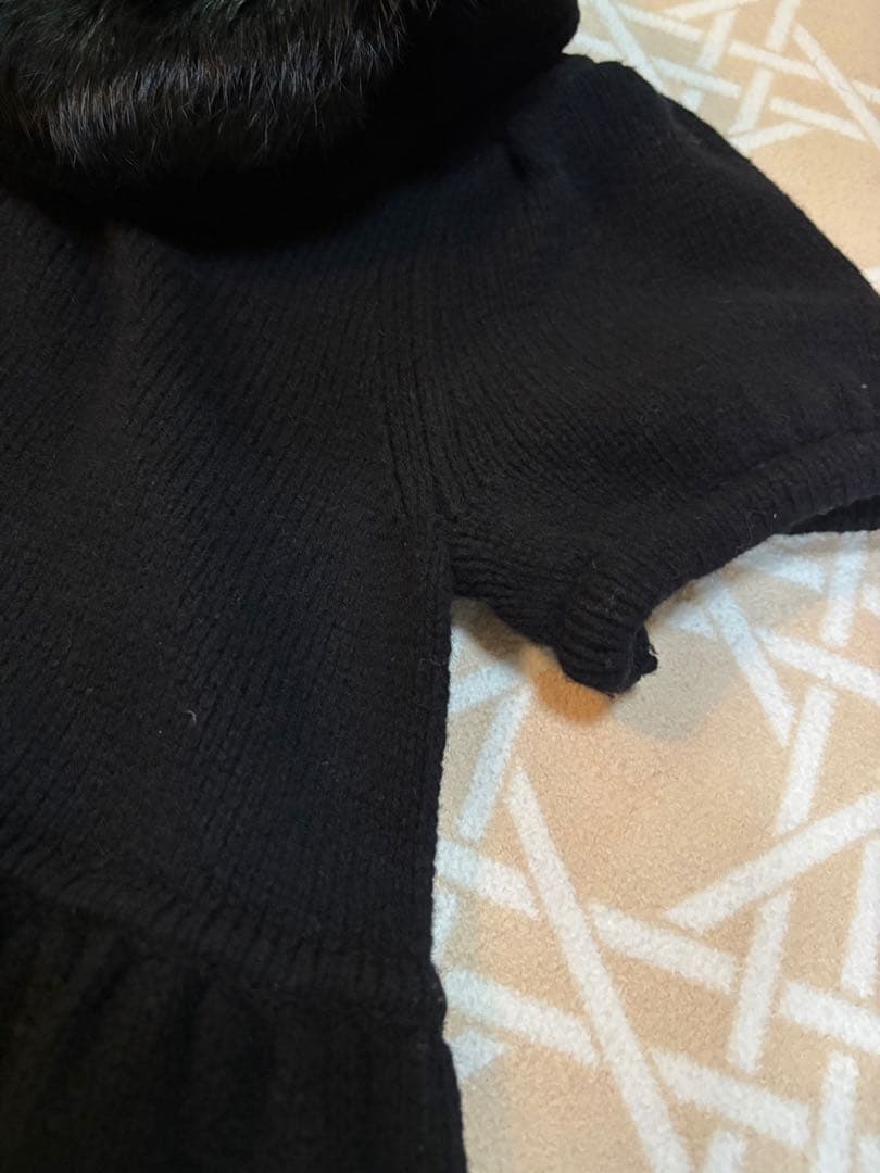 美品-BURBERRY LONDON BLUE LABELウールワンピース