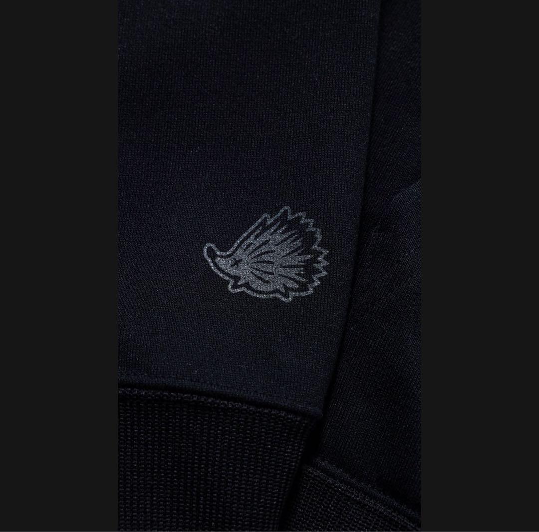 FIDES × CLUBHAUS Logo Parka - Black