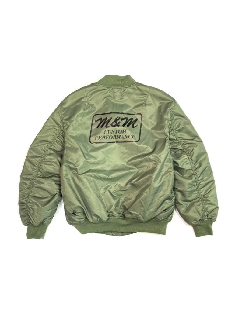 M&M【XL】MA-1エムアンドエム木村拓哉着FRAGMENTフラグメント - メルカリ