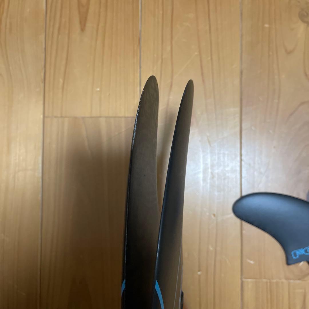 FCS2 アキラ アイパ ツイン スタビライザー スタビ 3枚 フィン 中古