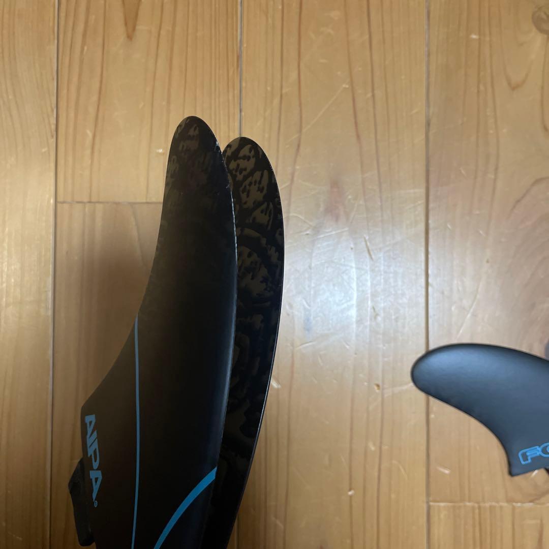 FCS2 アキラ アイパ ツイン スタビライザー スタビ 3枚 フィン 中古