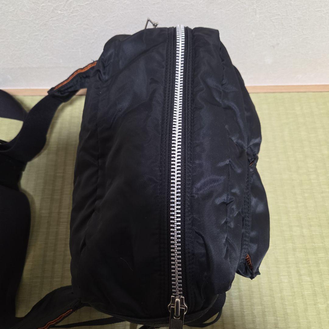 美品 PORTER ウィズリミテッド タンカー ボディバッグ ナイロン レザー
