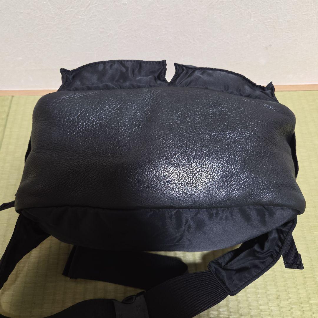 美品 PORTER ウィズリミテッド タンカー ボディバッグ ナイロン レザー