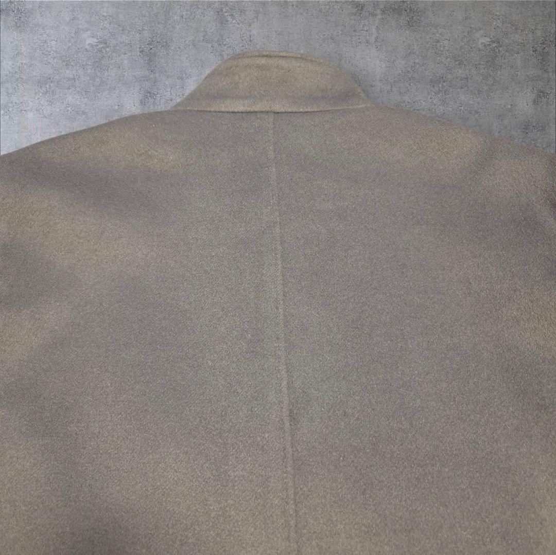 ​【新品】SHIPS any メルトン ウール スタンドカラー コート XL