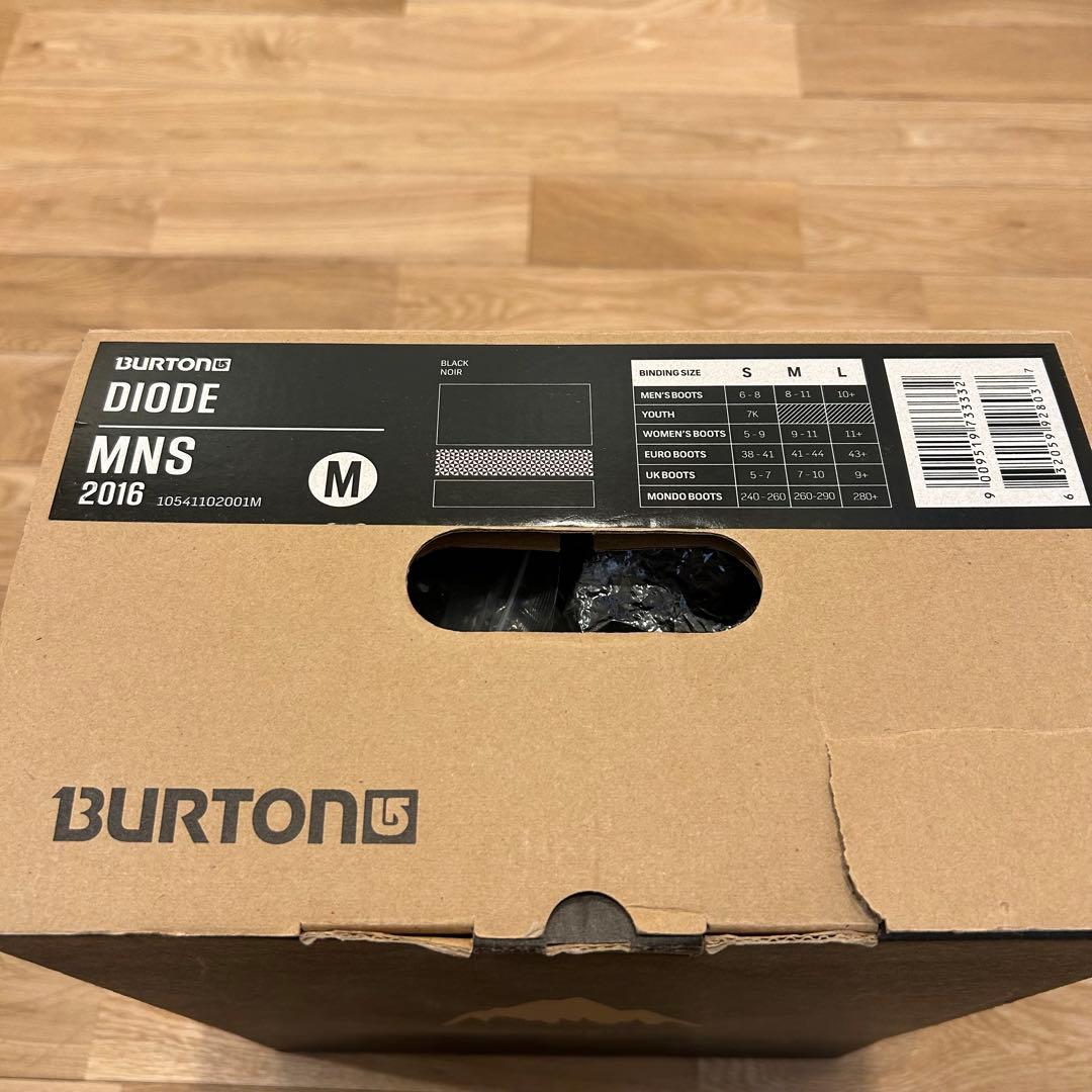 Burton DIODE Mサイズ　スノーボード ビンディング