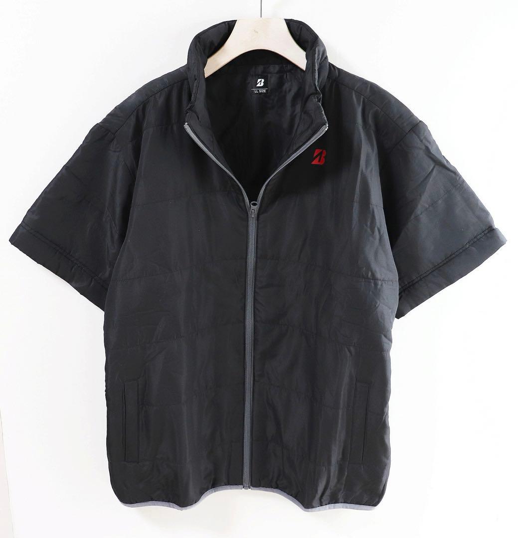 《ブリヂストンゴルフ》未使用 スタンドカラー 2Way中わたブルゾン LL