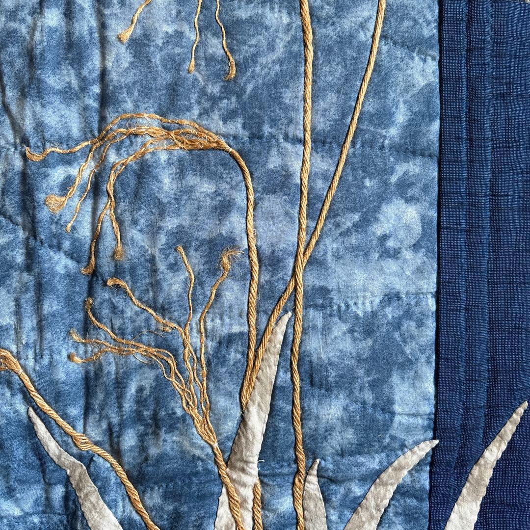 ハンドメイドパッチワーク キルトタペストリー