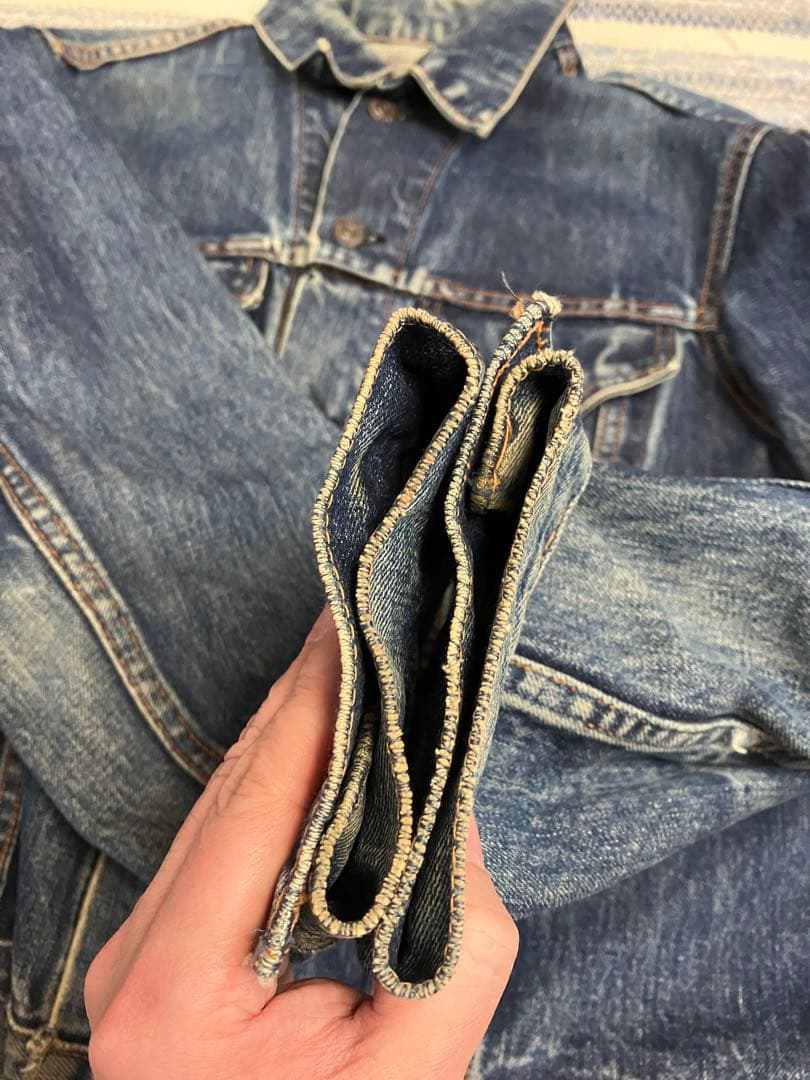 60s70s リーバイス70505 bigE ビンテージデニムジャケットUSA製