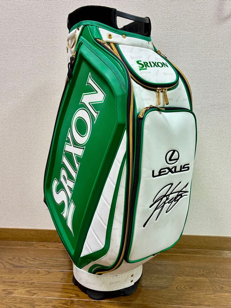 ２０２１マスターズ優勝記念数量限定レクサス＆スリクソン松山英樹刺繍サイン入バック